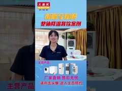 96000 BTU/h Aire acondicionado de ahorro energético con intercambiador de calor refrigerado por agua