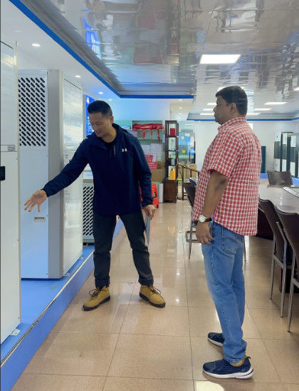 Últimas noticias de la empresa sobre La visita del cliente a nuestra empresa el 22 de febrero de 2025