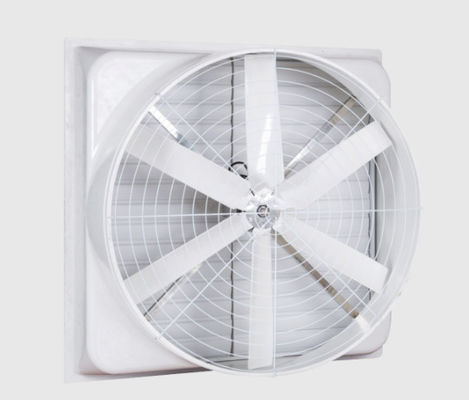 Un buen precio. Ventilador de presión negativa de accionamiento directo de fibra de vidrio de 370 rpm con placa galvanizada en línea