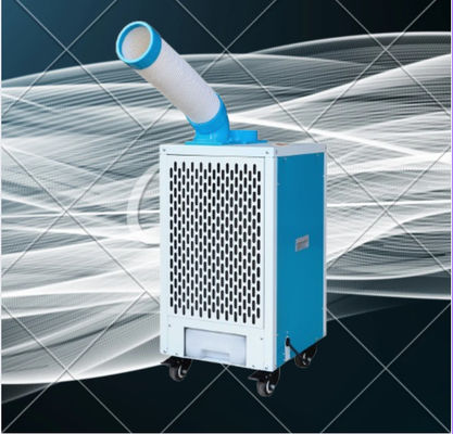 Un buen precio. Compacto y conveniente refrigerador de aire móvil con aleta de aluminio refrigerador de película hidrófila y compresor oscilante en línea