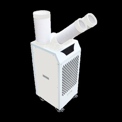 Un buen precio. Compacto y conveniente refrigerador de aire móvil con aleta de aluminio refrigerador de película hidrófila y compresor oscilante en línea