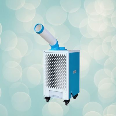 Un buen precio. Enfriador de aire móvil con viento potente y concentrado con compresor Hitachi para una mayor distancia de enfriamiento En línea